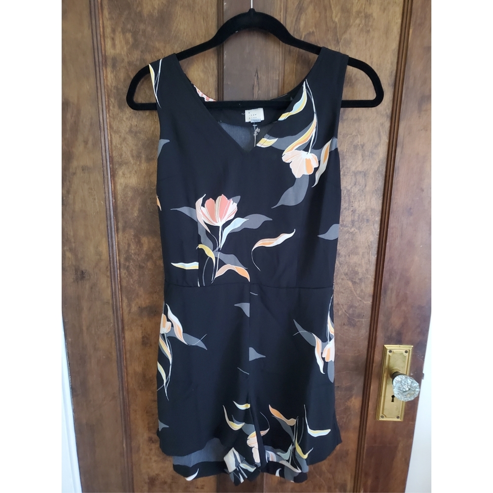 A new day Floral Romper